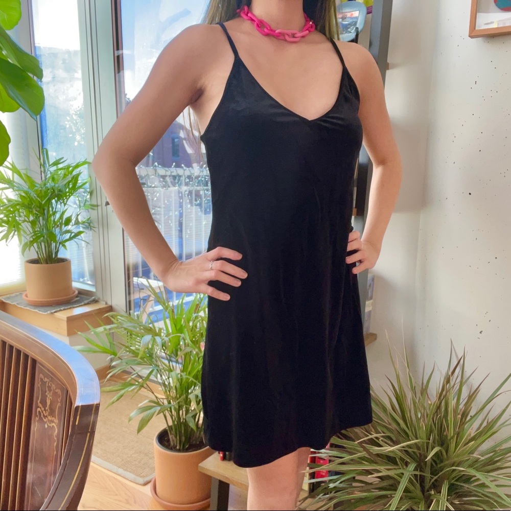 Brandy Melville Jackie Velvet Dress